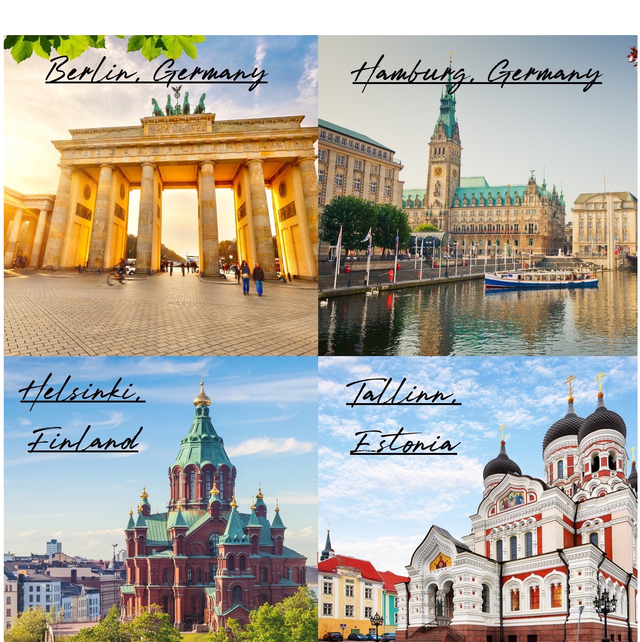 Berlin, Hamburg, Tallinn & Helsinki Cruise Ship Tour Package